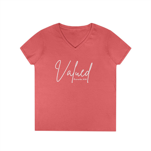 Valued. Proverbs 31:10 Women's Character Tee