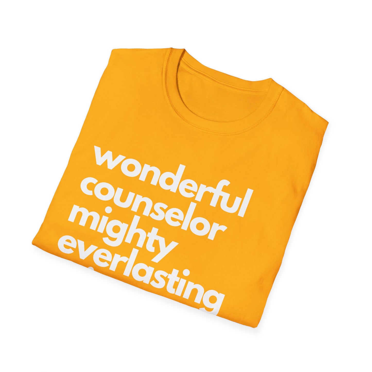 Wonderful Counselor Bible Unisex Tee