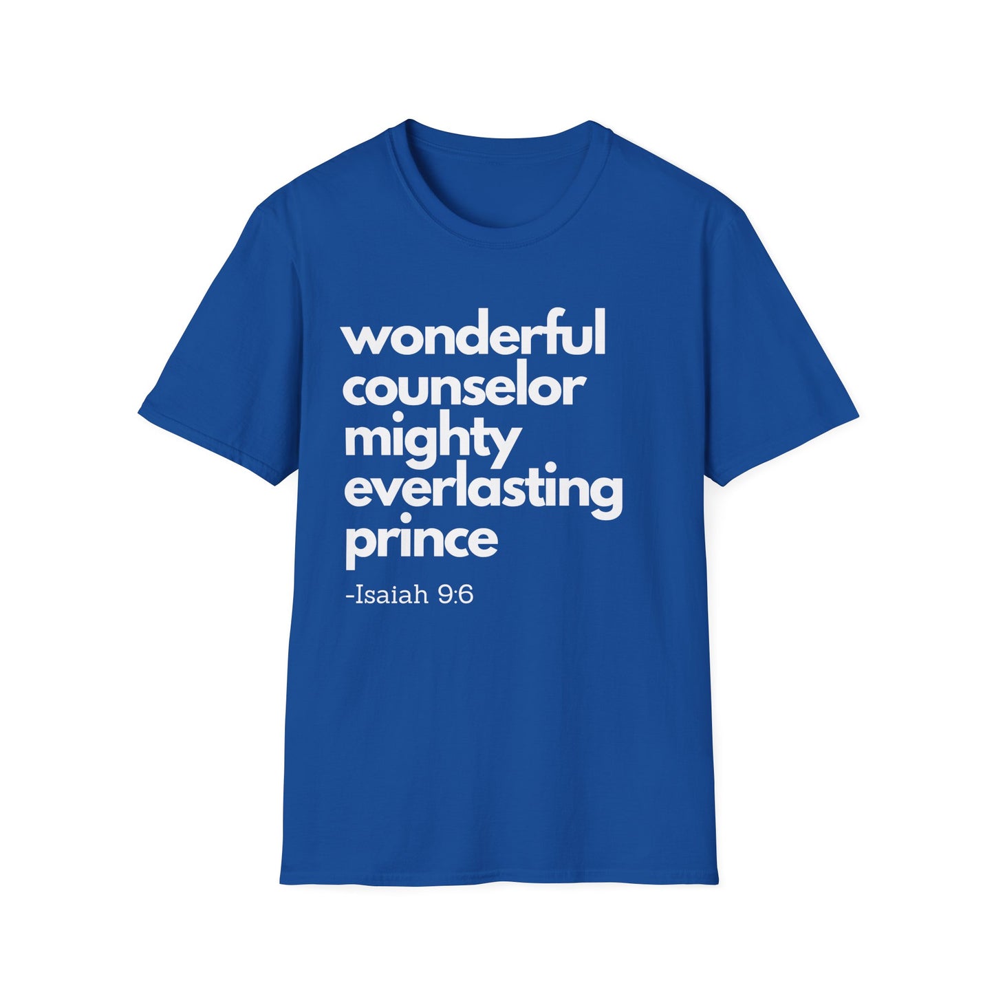 Wonderful Counselor Bible Unisex Tee