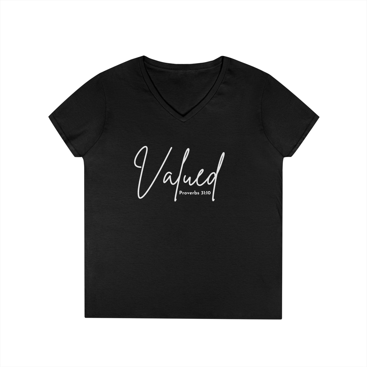 Valued. Proverbs 31:10 Women's Character Tee