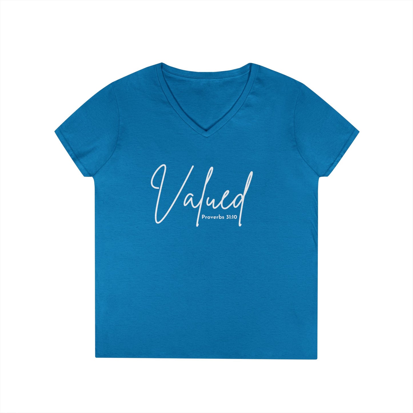 Valued. Proverbs 31:10 Women's Character Tee